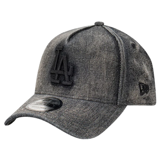 New Era 9forty Denim Snow Wash Los Angeles Dodgers Black