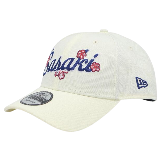 New Era 9forty Los Angeles Dodgers RS11 Sasaki Chrome White