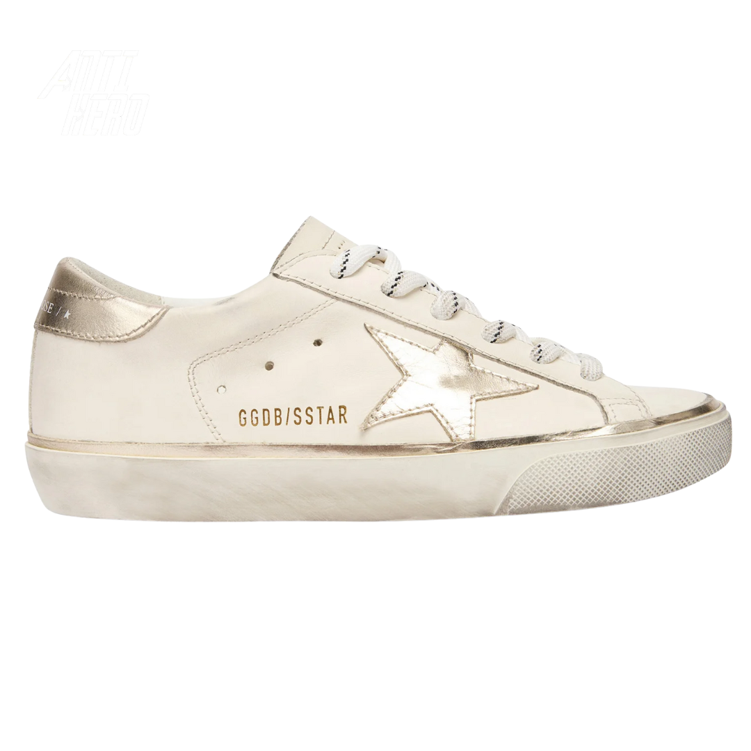 Golden Goose Superstar Optic White Platinum (Womens)