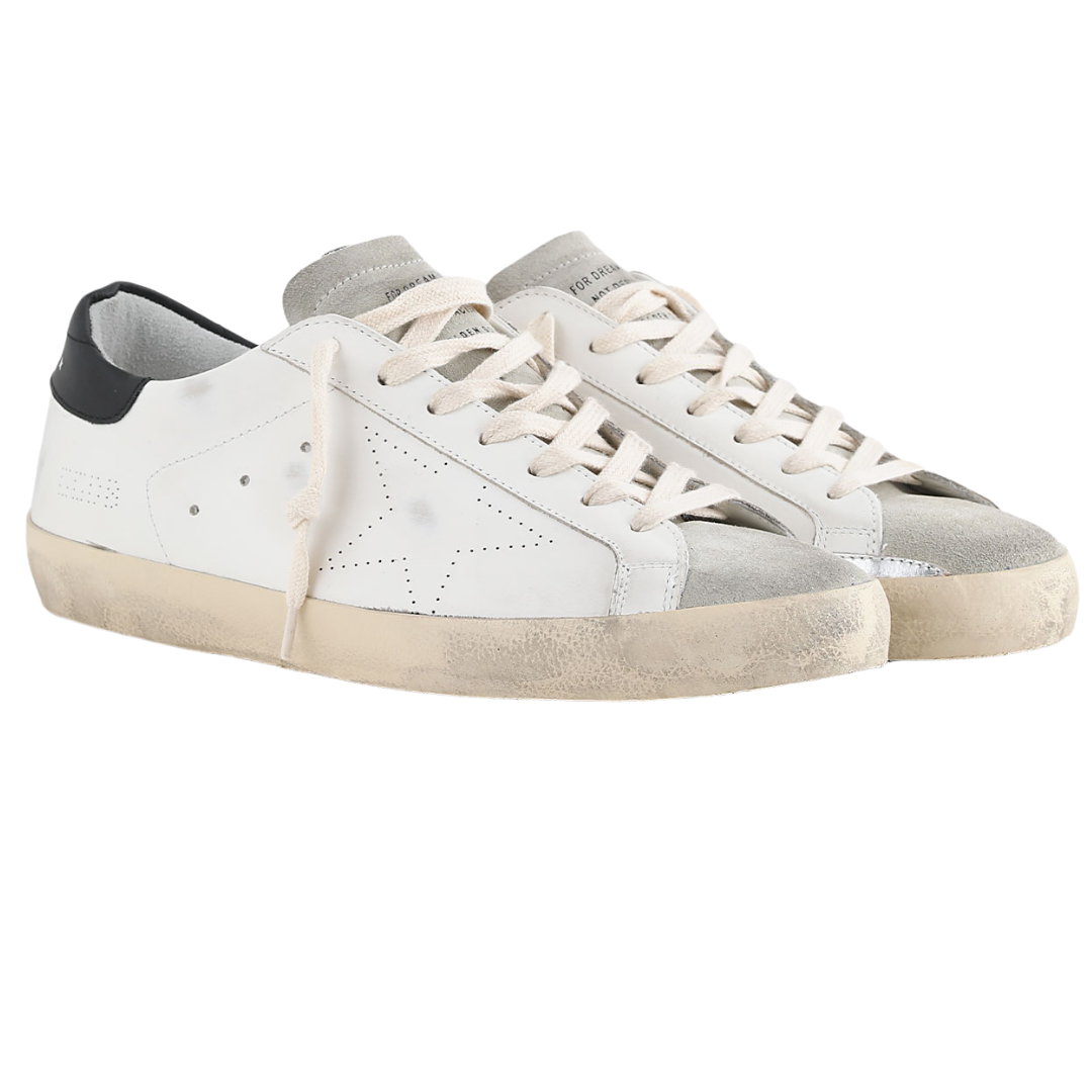Golden Goose Superstar White Ice Black (Mens)