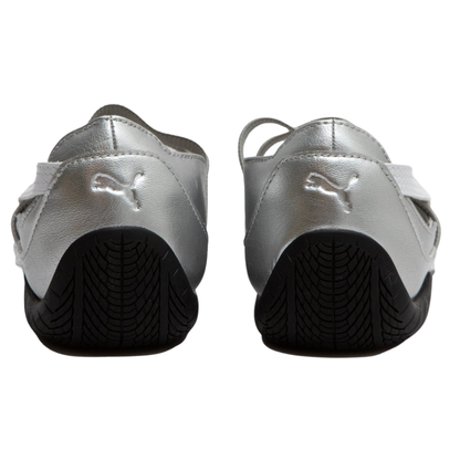 Puma Speedcat Ballet Metallic Silver White (Womens)