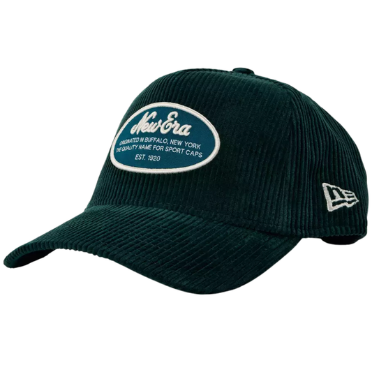 New Era 9Forty Script Patch Cord E-Frame Deep Turquoise