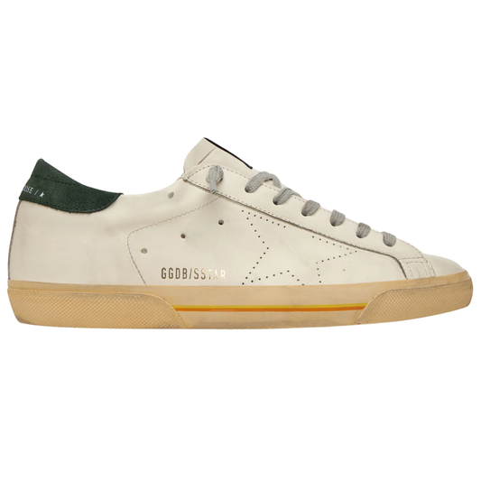 Golden Goose Super-Star White Green (Mens)