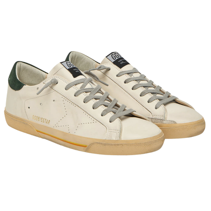 Golden Goose Super-Star White Green (Mens)