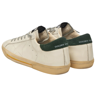 Golden Goose Super-Star White Green (Mens)