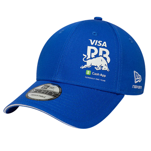 New Era 9FORTY VISA CASH APP RACING BULLS ESSENTIAL BRIGHT BLUE
