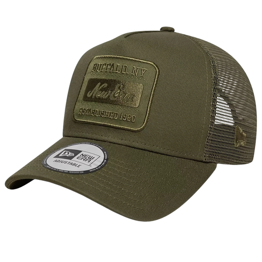 New Era Tonal Patch A-Frame Trucker