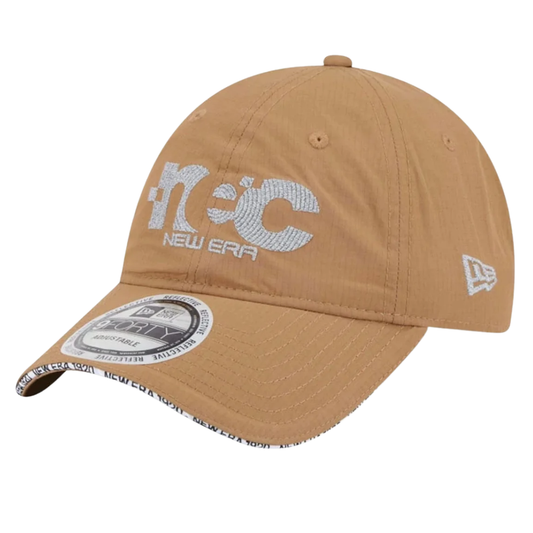 New Era 9FORTY NEC Logo Beige Unstructured