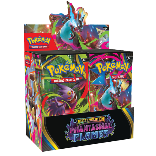 Pokémon TCG Mega Evolution Phantasmal Flames Booster Box