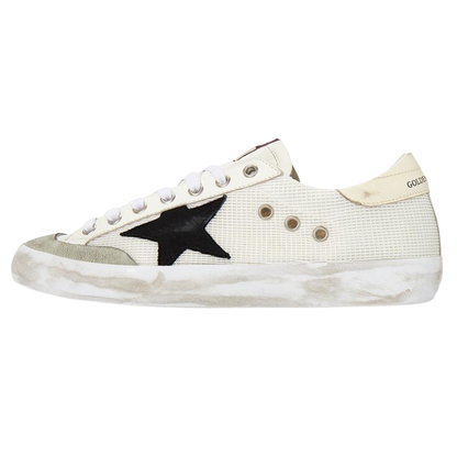 Golden Goose Superstar White Black Beige (Mens)