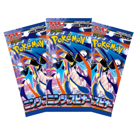 Pokémon Ninja Spinner M4 Japanese Booster Packs