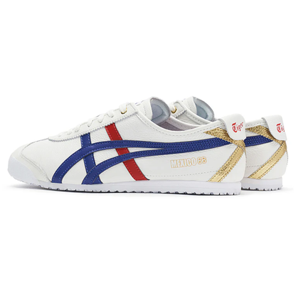 Onitsuka Tiger Mexico 66 Blue Red Metallic Gold (Womens)