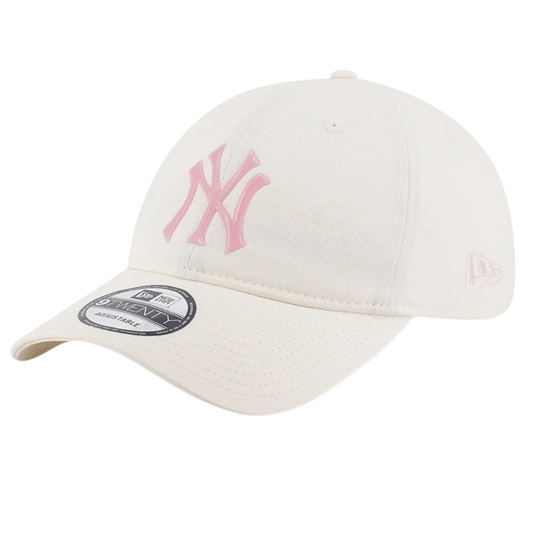 New Era 9twenty New York Yankees Jelly Pack Chrome White Cap
