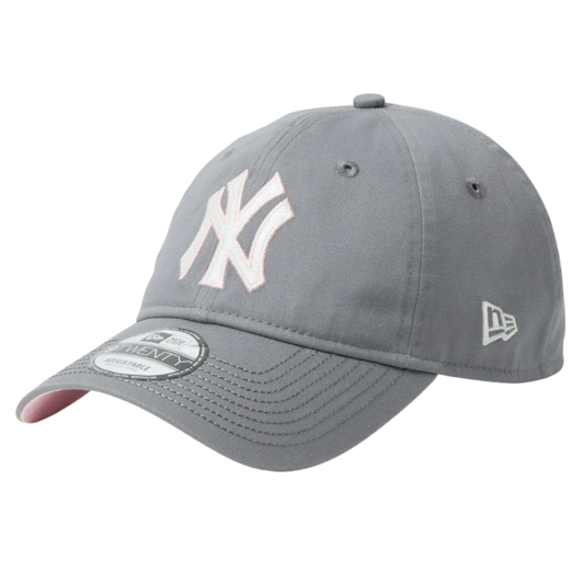 New Era 9twenty New York Yankees Sakura Nagashi Grey Adjustable
