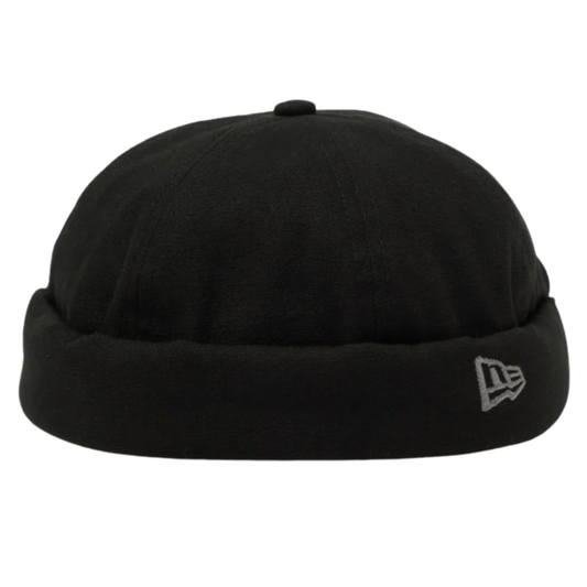 New Era Fisherman Duck Canvas Black Skully