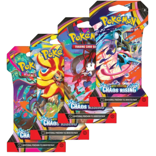 Pokemon TCG Mega Evolution - Chaos Rising - Sleeved Booster Pack
