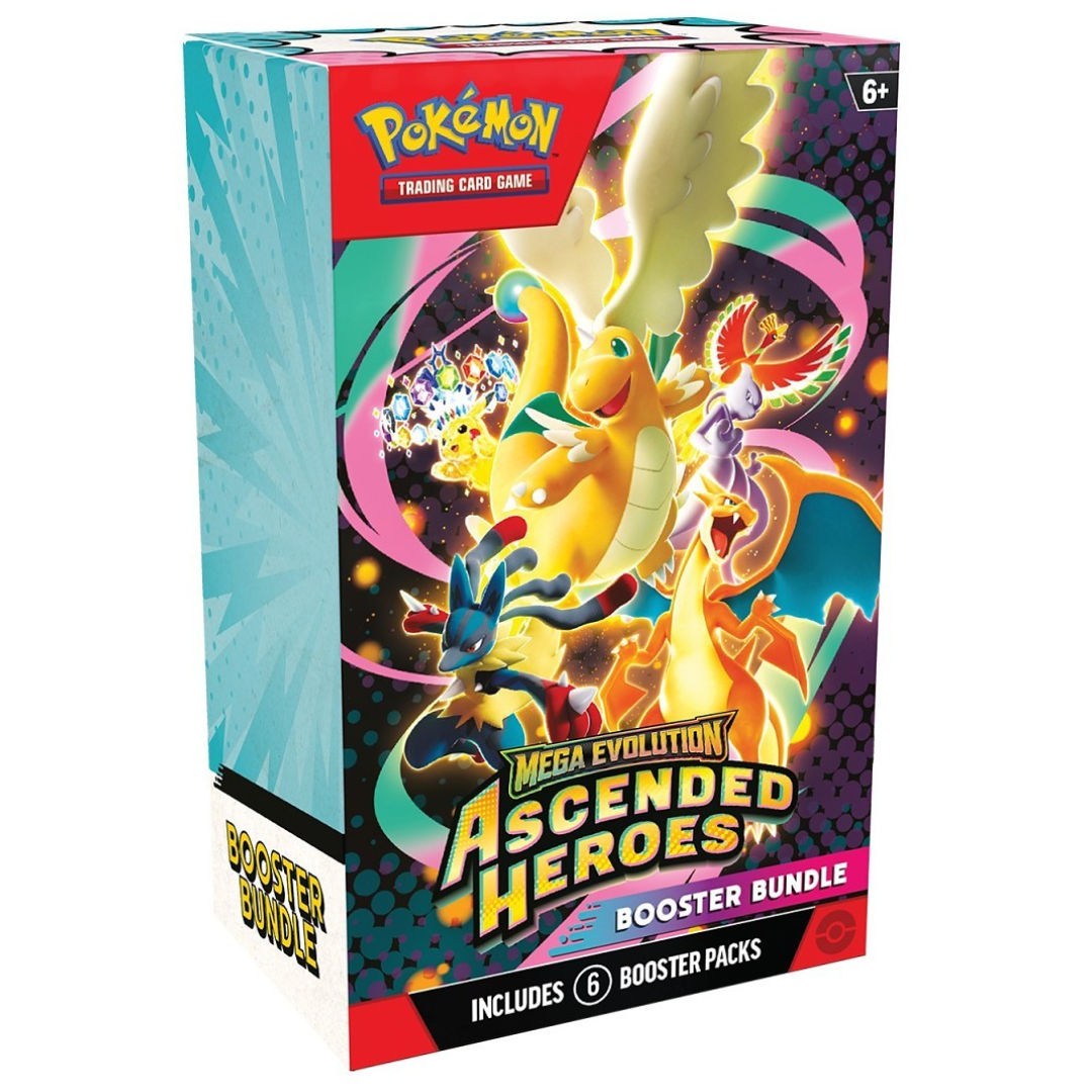 Pokémon TCG Mega Evolution Ascended Heroes Booster Bundle