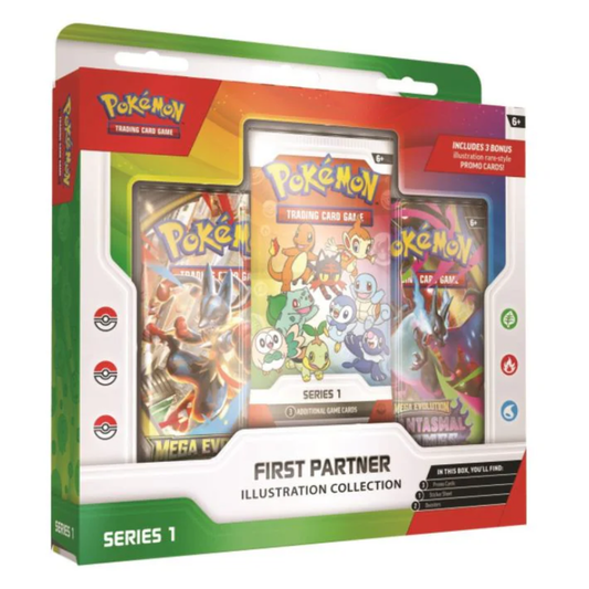 Pokémon First Partners Illustration Collection Series 1