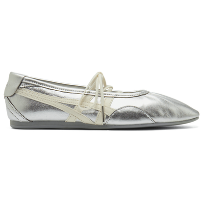 Onitsuka Tiger Gymnarina Silver Cream (Womens)
