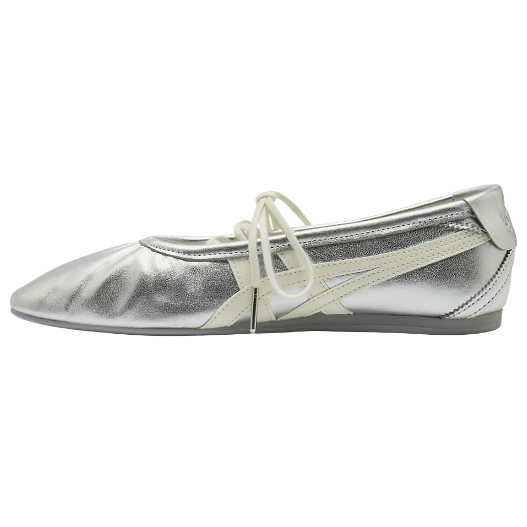 Onitsuka Tiger Gymnarina Silver Cream (Womens)
