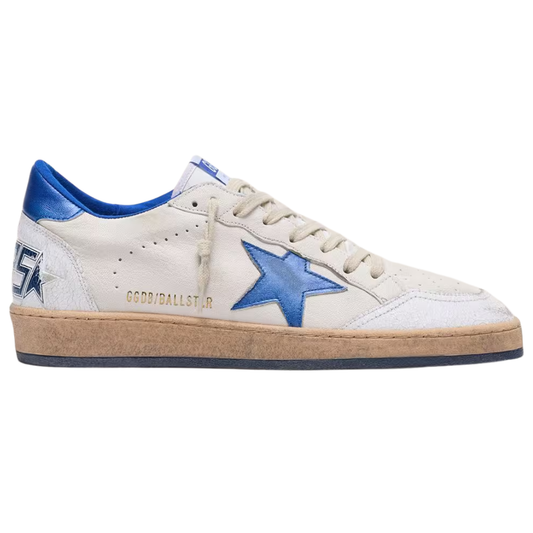 Golden Goose Ball Star White Blue (Mens)