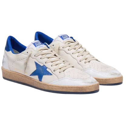 Golden Goose Ball Star White Blue (Mens)