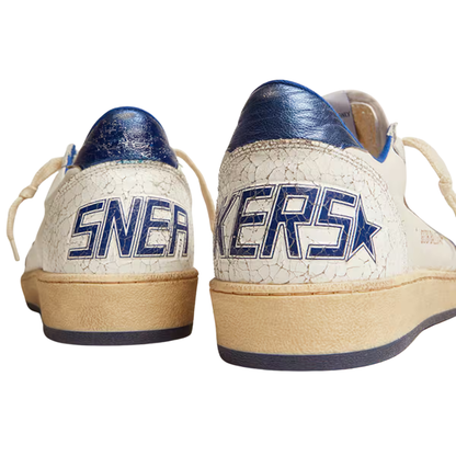 Golden Goose Ball Star White Blue (Mens)