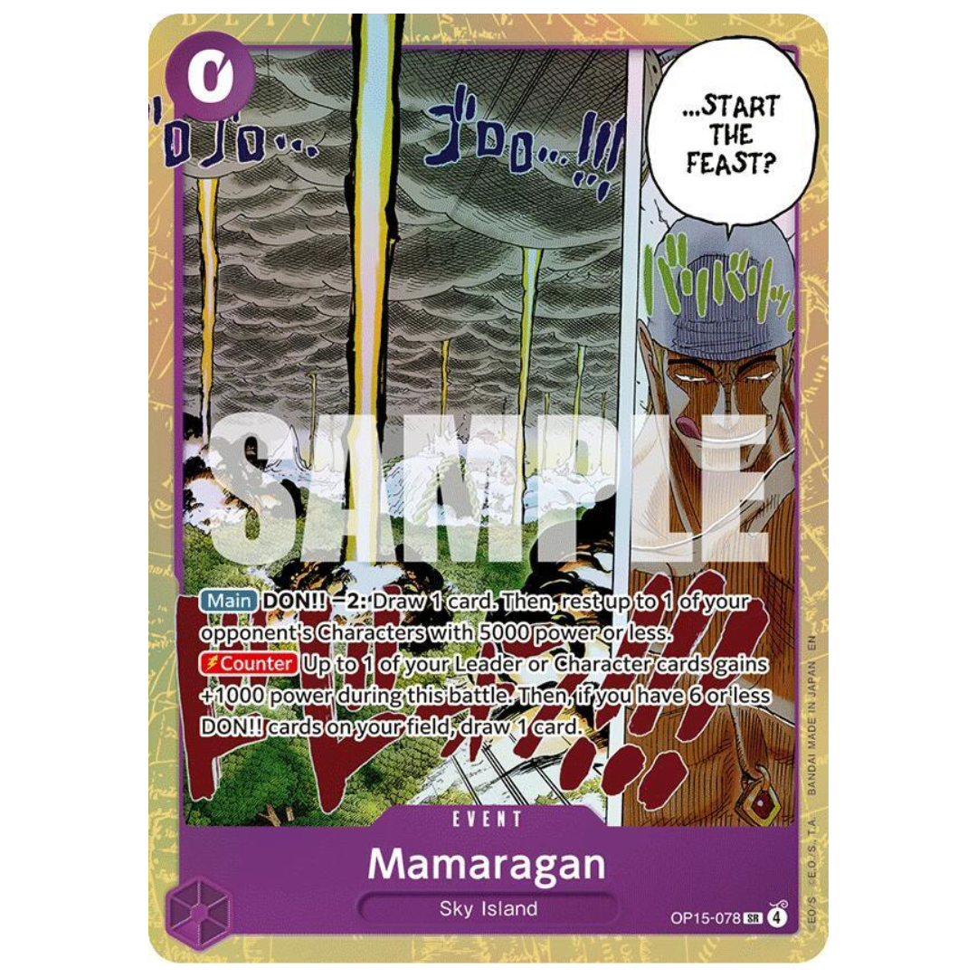 Mamaragan Adventure on Kami's Island SR • OP15-078 Foil