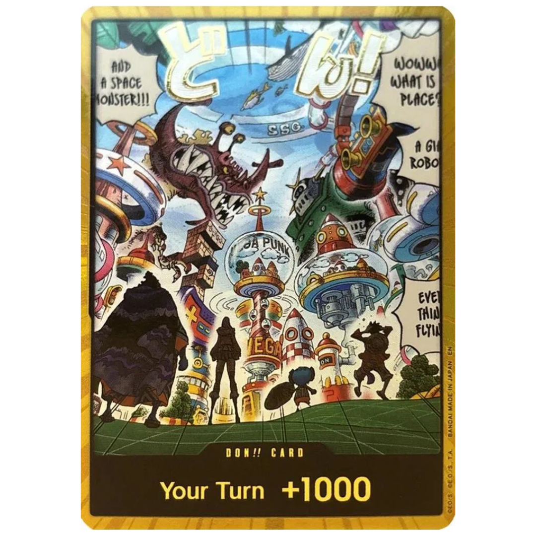 DON!! Card (Egghead) (Gold) The Azure Sea's Seven Foil