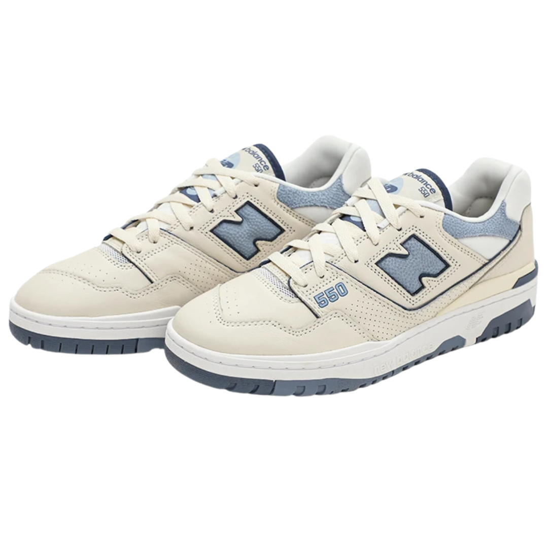 New Balance 550 Beige Vintage Indigo (Mens)