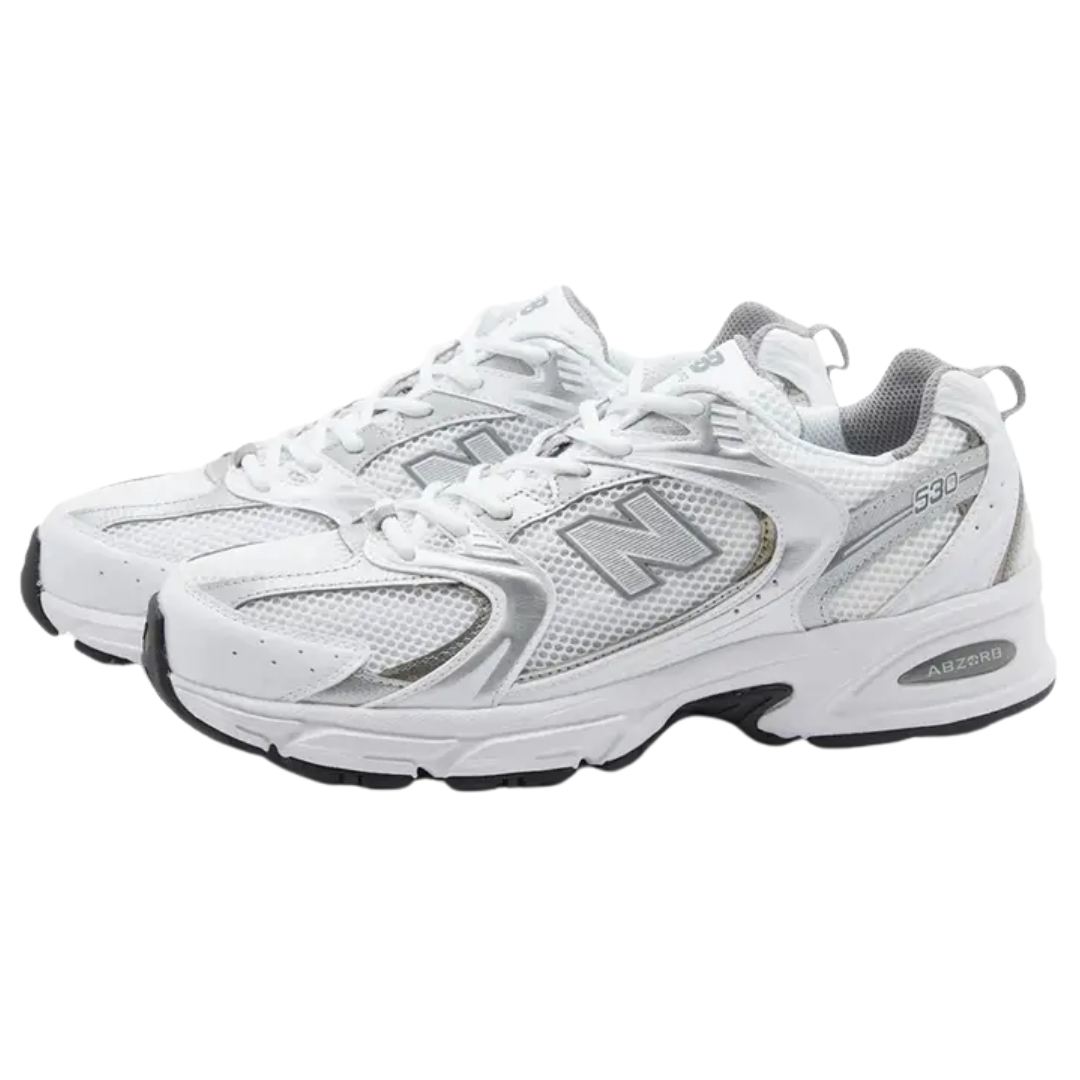 New Balance 530 White Silver Grey (Mens)