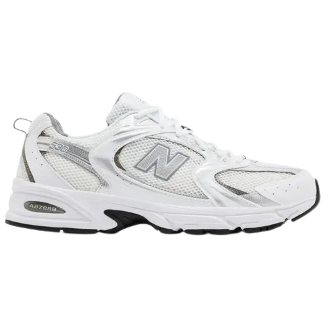New Balance 530 White Silver Grey (Mens)