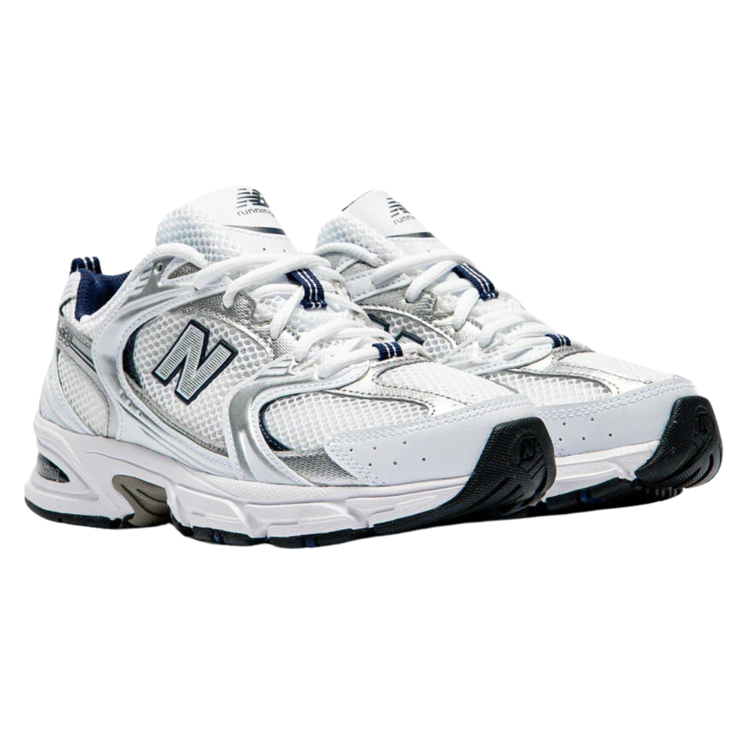 New Balance 530 White Silver Navy (Mens)