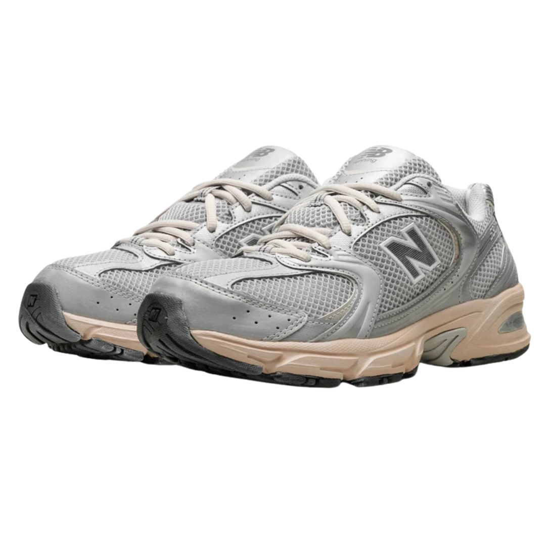 New Balance 530 Vintage Silver Metallic Moonbeam (Womens)