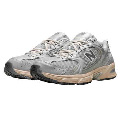 New Balance 530 Vintage Silver Metallic Moonbeam (Womens)