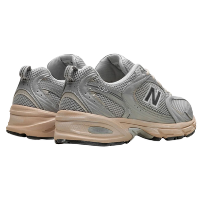 New Balance 530 Vintage Silver Metallic Moonbeam (Womens)