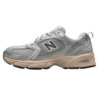 New Balance 530 Vintage Silver Metallic Moonbeam (Womens)