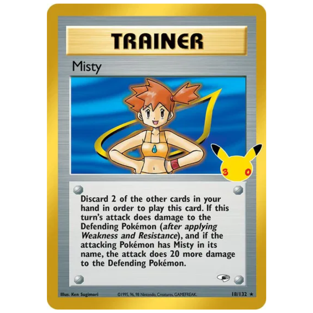 Misty 30th Celebration: Classic Collection Classic Collection • 18/132 Holofoil