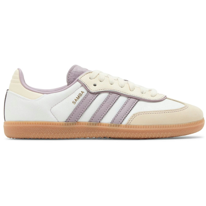 Adidas Samba Cream White Mauve Brown (Womens)