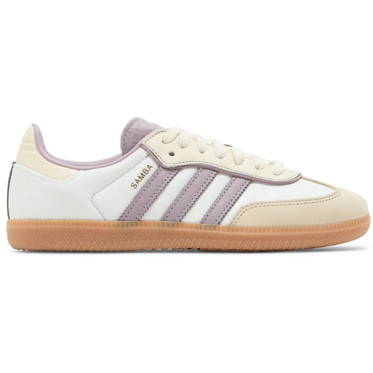 Adidas Samba Cream White Mauve Brown (Womens)