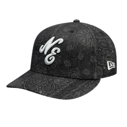 New Era 59fifty Denim Paisley  Cerrada