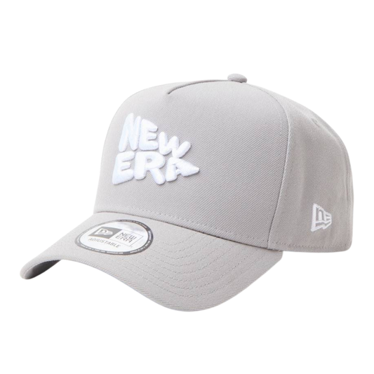 New Era 9forty A-Frame Wordmark Flag Gray