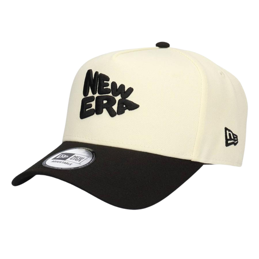 New Era 9fortyAF Word Mark Flag Black Chrome