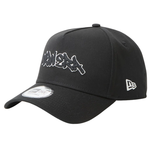 NEW ERA TAGGING LOGO BLACK 9FORTY A-FRAME CAP