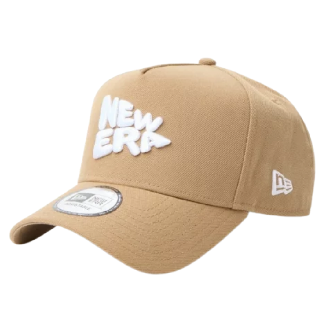 NEW ERA 940AF WORD MARK FLAG KHAKI