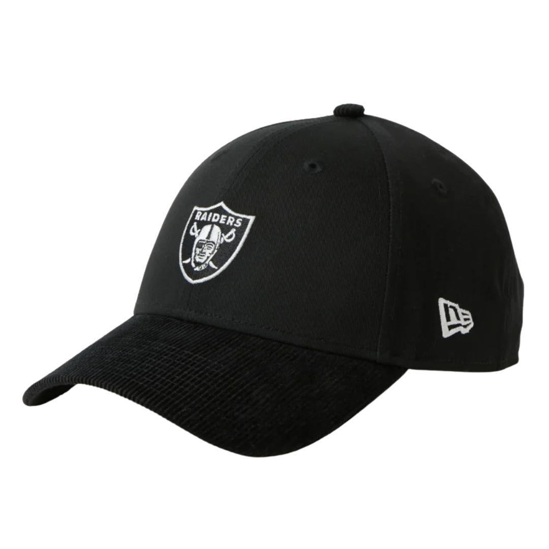 New Era LAS VEGAS RAIDERS SIDE PATCH BLACK 9FORTY CAP