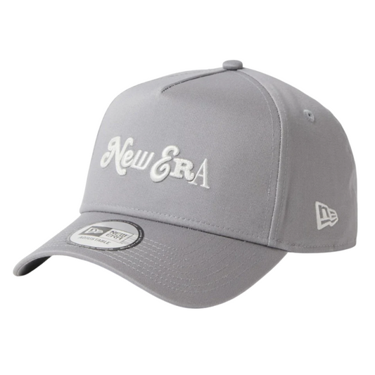 New Era Compilation Logo Gray 9FORTY A-Frame Adjustable Cap