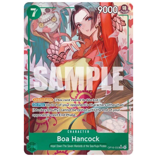 Boa Hancock (Alternate Art) The Time of Battle SR • OP16-032 Foil