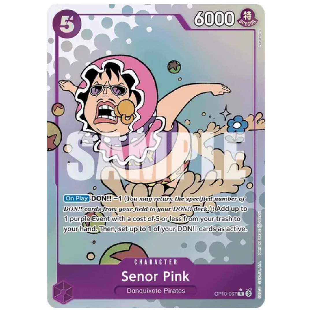 Senor Pink (Parallel) Royal Blood R • OP10-067 Foil