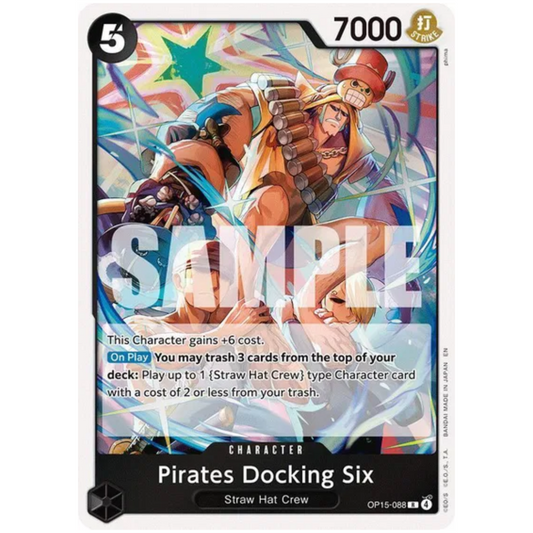 Pirates Docking Six Adventure on Kami's Island R • OP15-088 Foil